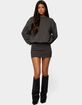 EDIKTED Jannah Sweatshirt Mini Dress image number 1