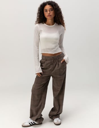 BRIXTON Sheer Knit Womens Long Sleeve Top Alternative Image