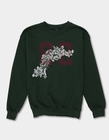 COLLEGIATE 82 Floral Lace Unisex Kids Crewneck Sweatshirt Primary Image