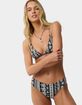 RIP CURL Samba Stripe Fixed Triangle Bikini Top image number 3
