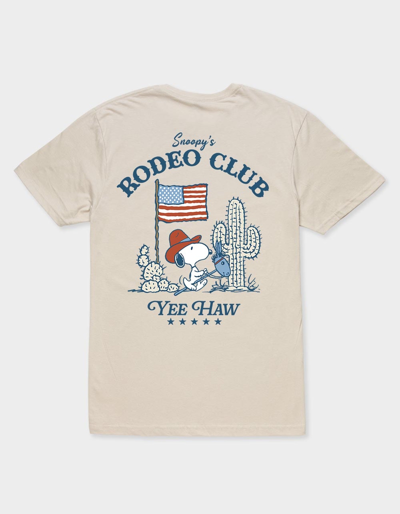 PEANUTS Snoopy's Rodeo Club Unisex Tee image number 0