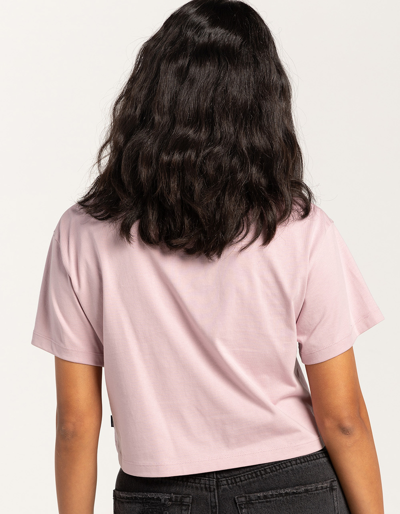 CONVERSE Woodmark Womens Crop Tee image number 3