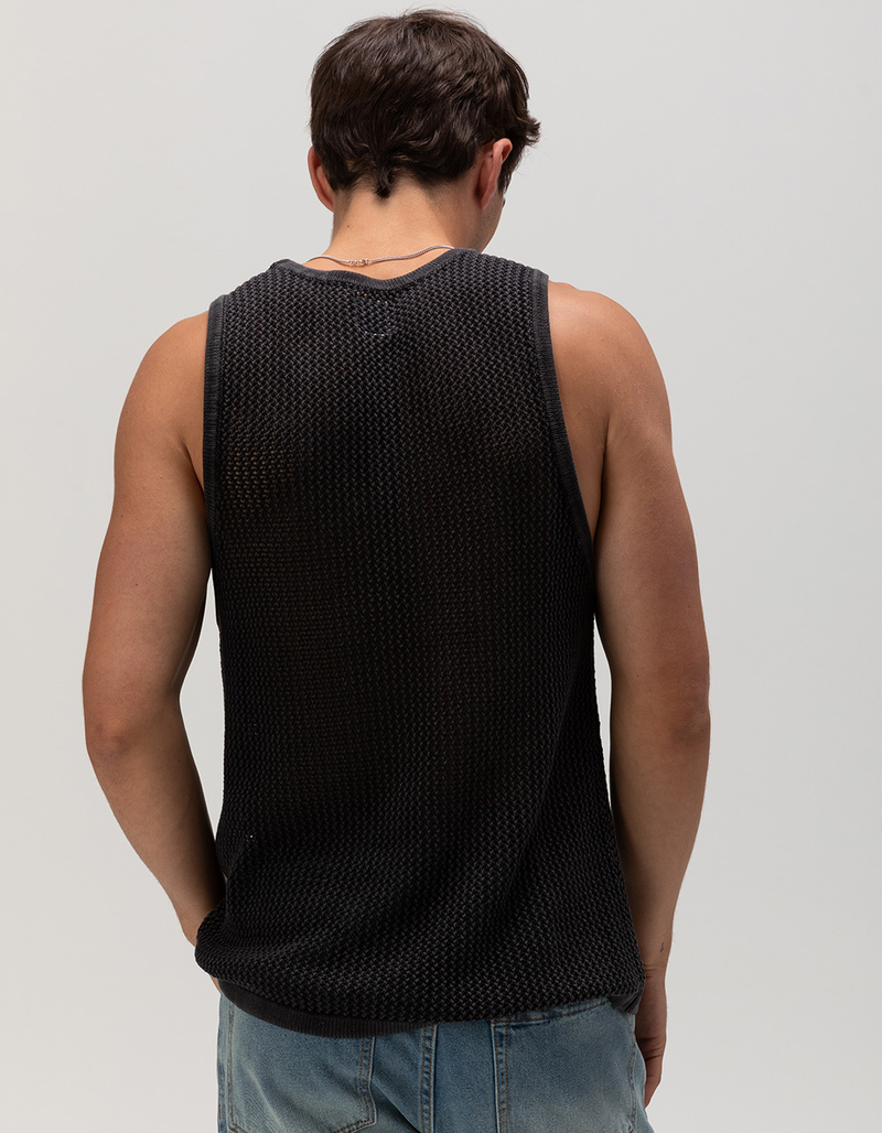 RSQ Mens Crochet Tank Top image number 4