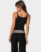 EDIKTED Basic Babe Tank Top image number 4