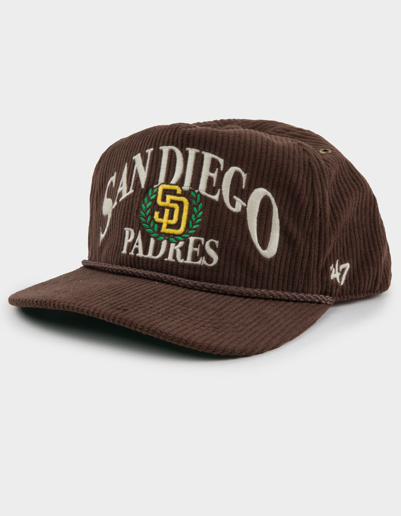 47 BRAND San Diego Padres '47 Hitch Corduroy Snapback Hat image number 0