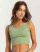 ROXY Good Keepsake Womens Crop Top image number 2