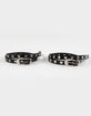 2 Pack Grommet Skinny Belts image number 1