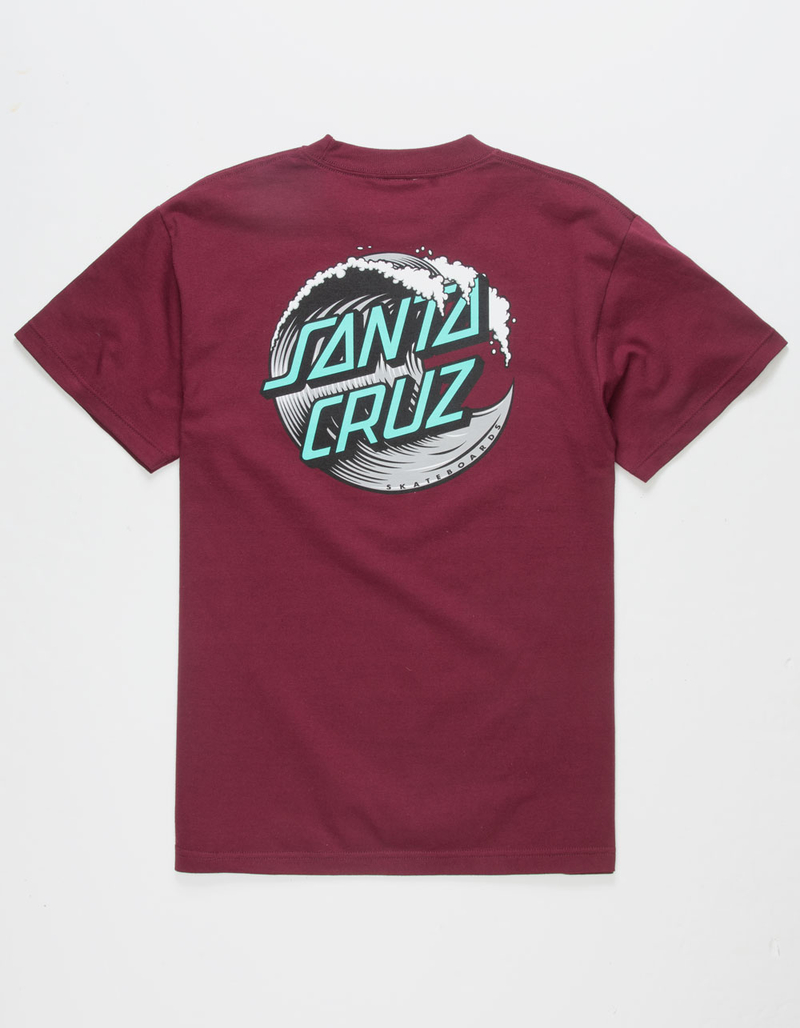 SANTA CRUZ Wave Dot Mens Tee image number 0
