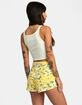 RVCA Belle Womens Corduroy Shorts image number 5