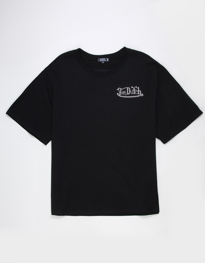 VON DUTCH Cross Mens Boxy Tee image number 2