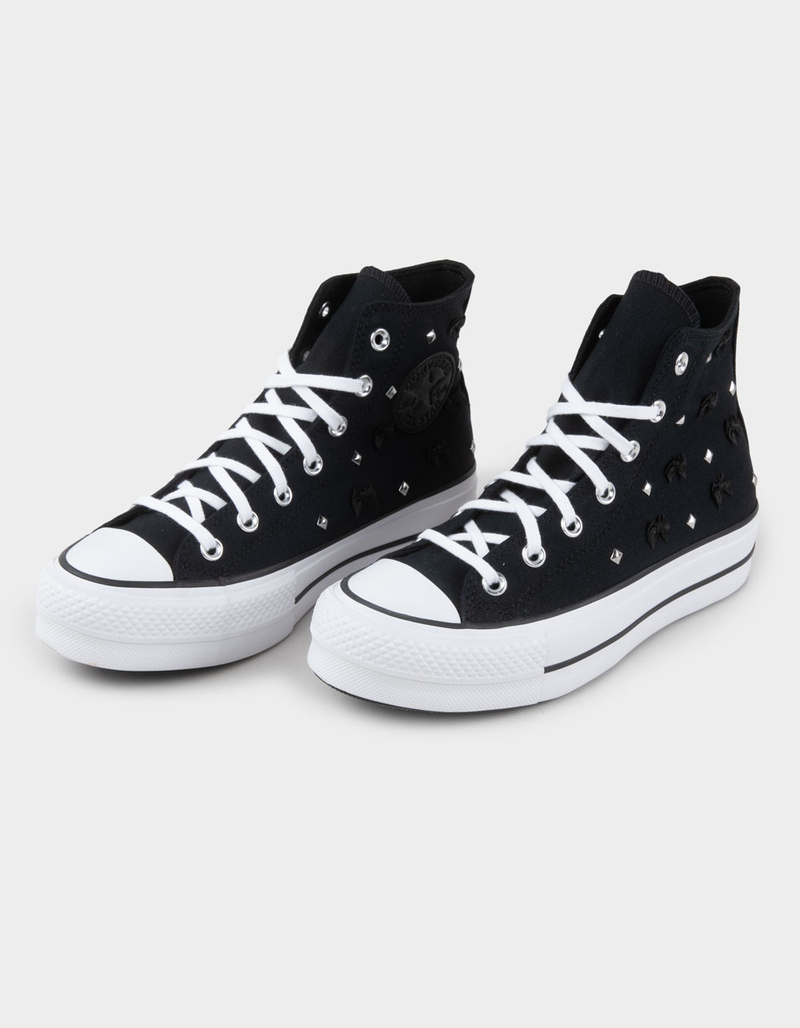 CONVERSE Chuck Taylor All Star Lift Platform Womens High Top Shoes image number 1