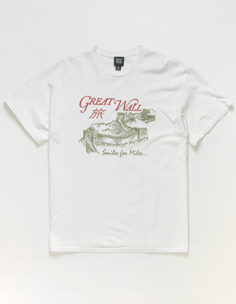 BDG Urban Outfitters Great Wall Smiles Mens Tee image number 0