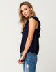 PATRONS OF PEACE One Shoulder Womens Top image number 3