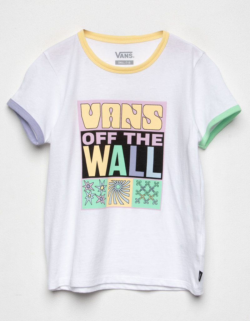 VANS Poster Board Girls Ringer Tee image number 1