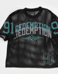 BROOKLYN CLOTH Redemption Open Mesh Mens Tee image number 3