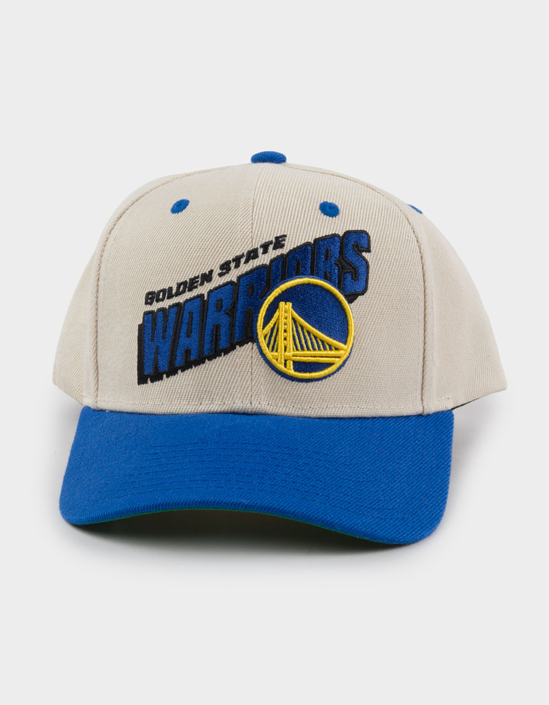 MITCHELL & NESS Golden State Warriors Retro Type Pro Snapback Hat image number 1