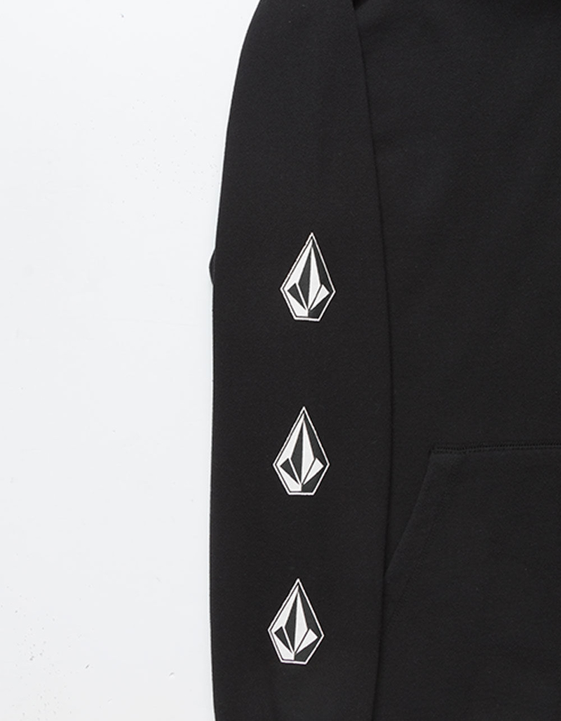 VOLCOM Deadly Stones Black Mens Hoodie image number 1