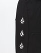 VOLCOM Deadly Stones Black Mens Hoodie image number 2
