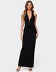 EDIKTED Laretta Cowl Neck Backless Maxi Dress image number 1