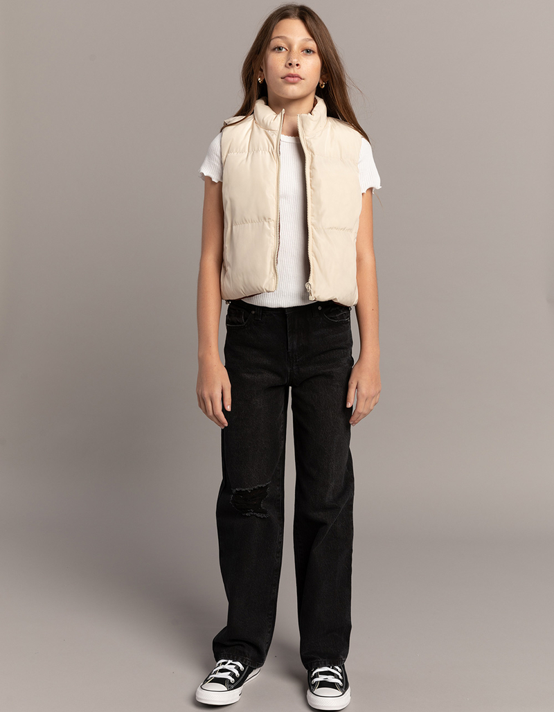 RSQ Girls Reversible Puffer Vest image number 7
