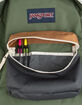 JANSPORT Exposed Muted Green & Soft Tan Backpack image number 5