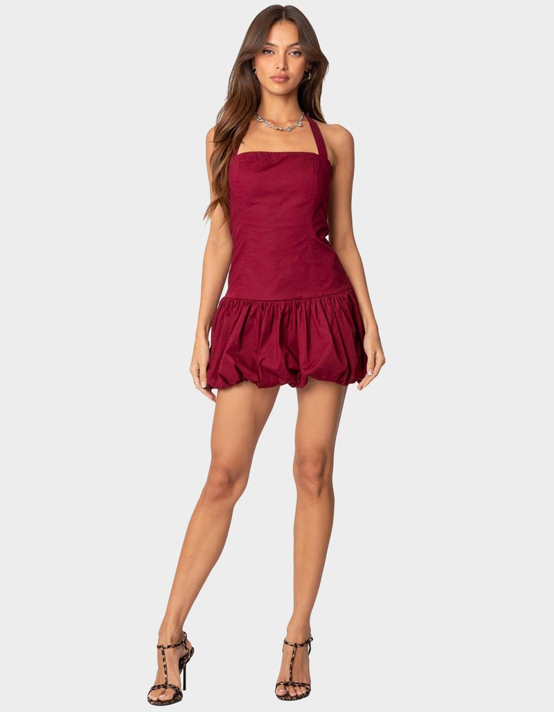 EDIKTED Bryn Bubble Skirt Mini Dress image number 2