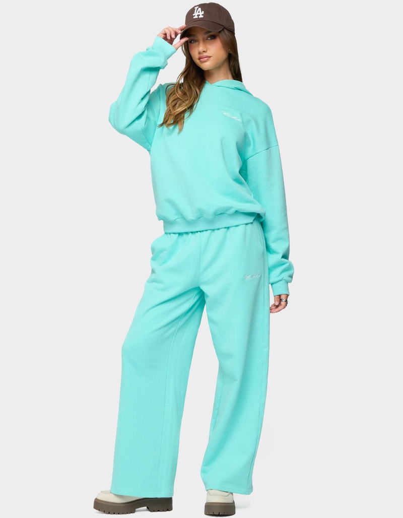 EDIKTED Only Edikted Straight Leg Sweatpants image number 4