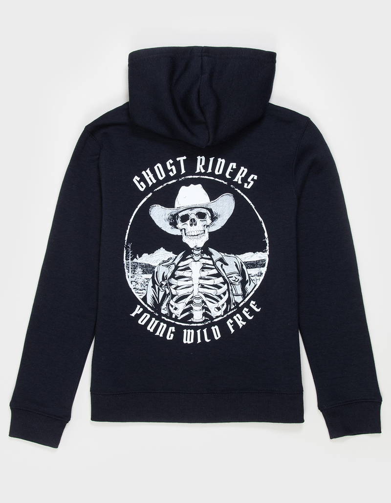 RSQ Boys Ghost Riders Zip-Up Hoodie image number 0
