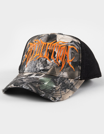 AFFLICTION Skull Tree Trucker Hat Primary Image