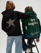 FULL TILT Leopard Star Girls Hoodie image number 6