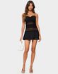 EDIKTED Marcia Chiffon Lacey Mini Dress image number 5