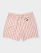 RSQ Mens Simple Stripe 5'' Swim Shorts image number 3