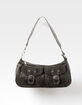 Faux Leather Buckle Shoulder Bag image number 4