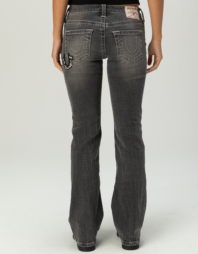 TRUE RELIGION Becca Mid Rise Applique Womens Bootcut Jeans image number 2