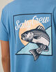 SALTY CREW Fish Stamp Womens Boyfriend Tee image number 4