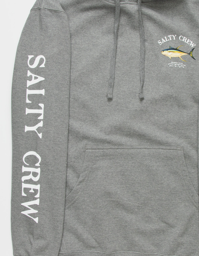 SALTY CREW Ahi Mount Mens Heather Gray Hoodie image number 2