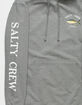 SALTY CREW Ahi Mount Mens Heather Gray Hoodie image number 3