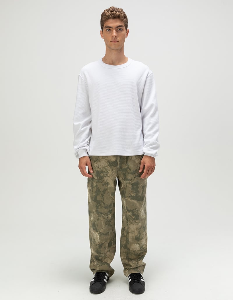 RSQ Mens Washed Boxy Thermal image number 8