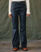 DAZE Go Getter Womens Coated Flare Pants image number 2