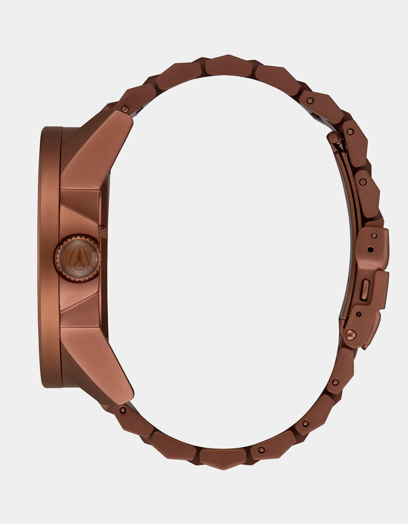 NIXON Corporal SS Matte Copper & Gunmetal Watch image number 1