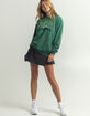 FULL TILT Colorado Womens Embroidered Crewneck Sweatshirt image number 4