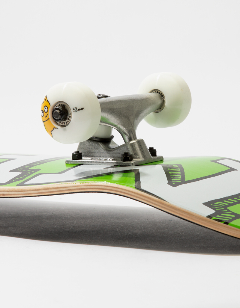 MEOW SKATEBOARDS Logo 7.75" Complete Skateboard image number 2