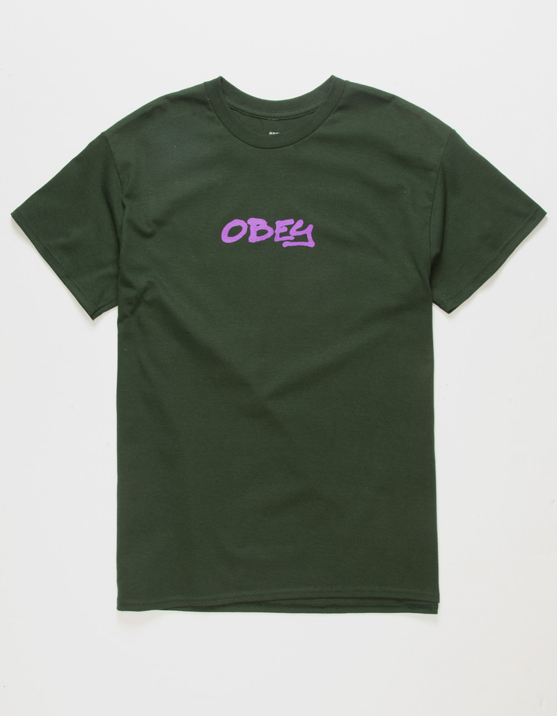 OBEY World Wide Graffiti Mens Tee image number 1