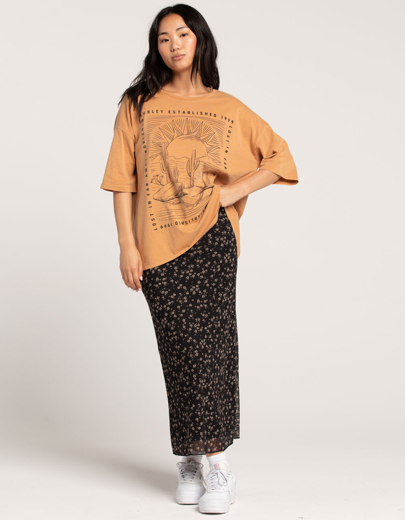 HURLEY Far Away Womens Boyfriend Tee image number 3