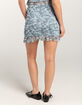 FULL TILT Ruffle Print Womens Mini Skirt image number 4
