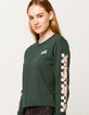 VANS Floral Womens Crop Tee image number 1
