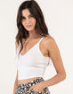DESTINED V Neck Womens Cami image number 2