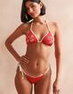 DIPPIN' DAISY'S Palm Triangle Bikini Top image number 4