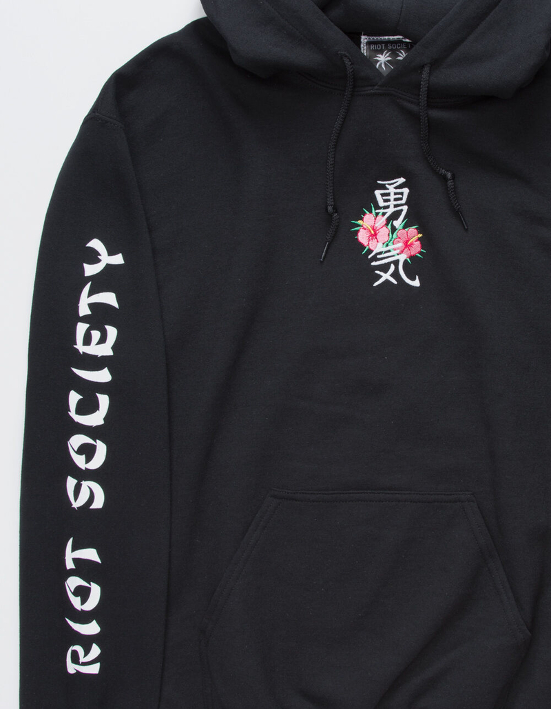 RIOT SOCIETY Kanji Mens Hoodie image number 1