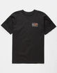 BRIXTON Messenger Black Mens T-Shirt image number 2
